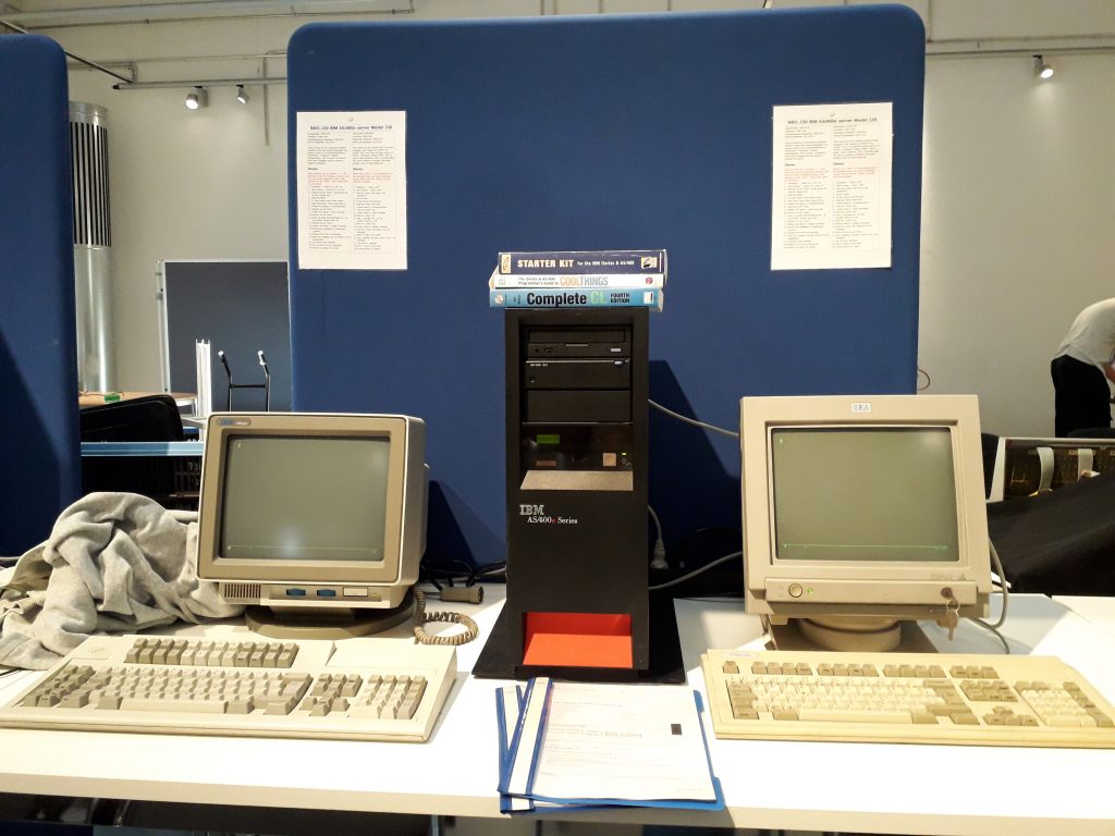 History of the AS/400 museum
